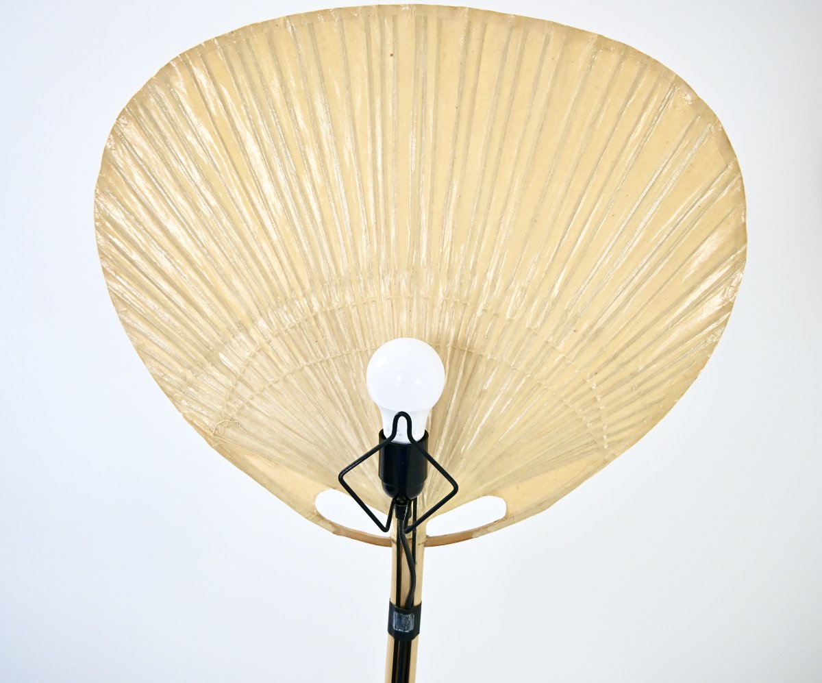 Pair Of “uchiwa” Wall Sconces By Ingo Maurer For M Design, 1970s-photo-7