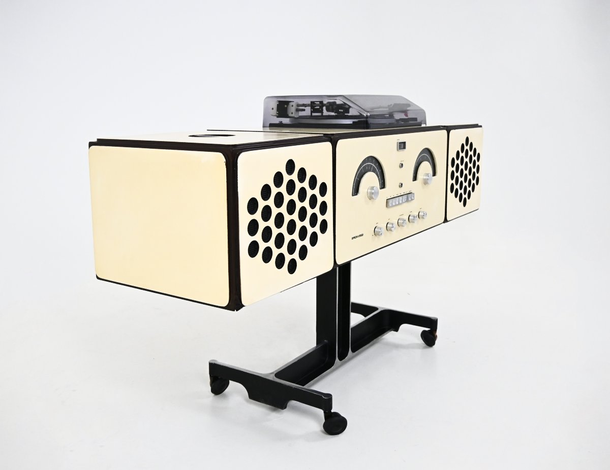 Radio stéréo RR-126 de Pier Giacomo et Achille Castiglioni pour Brionvega, années 1960-photo-3