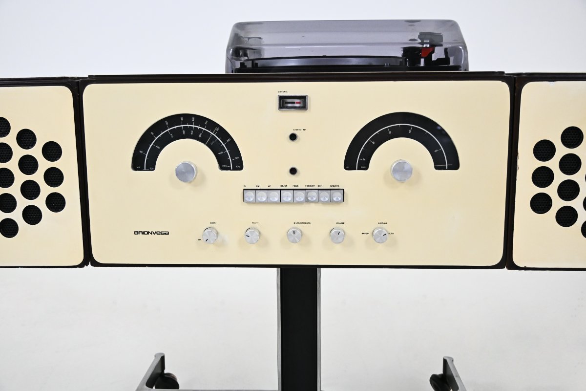 Radio stéréo RR-126 de Pier Giacomo et Achille Castiglioni pour Brionvega, années 1960-photo-5