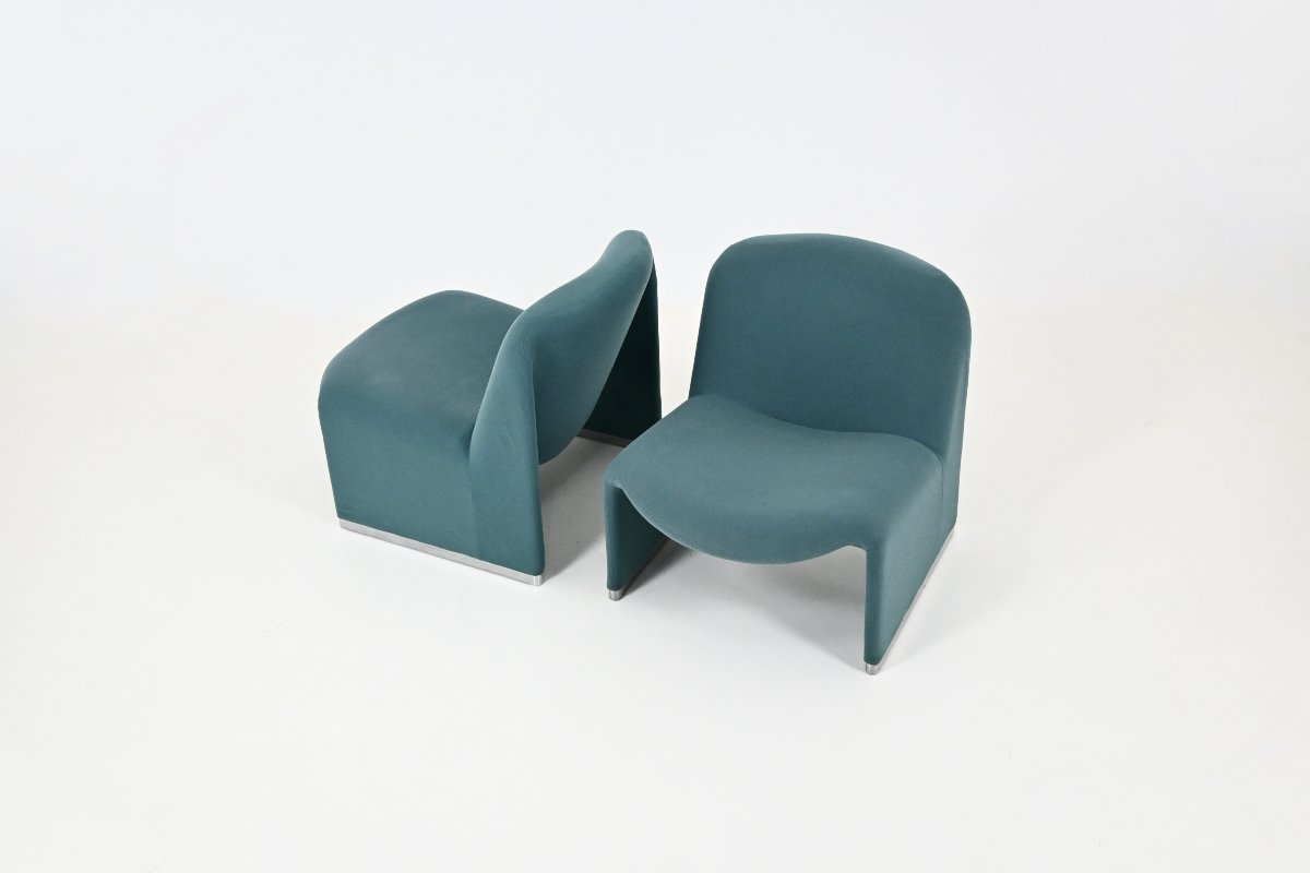Paire de fauteuils « Alky » de Giancarlo Piretti pour Anonima Castelli, années 1970-photo-2