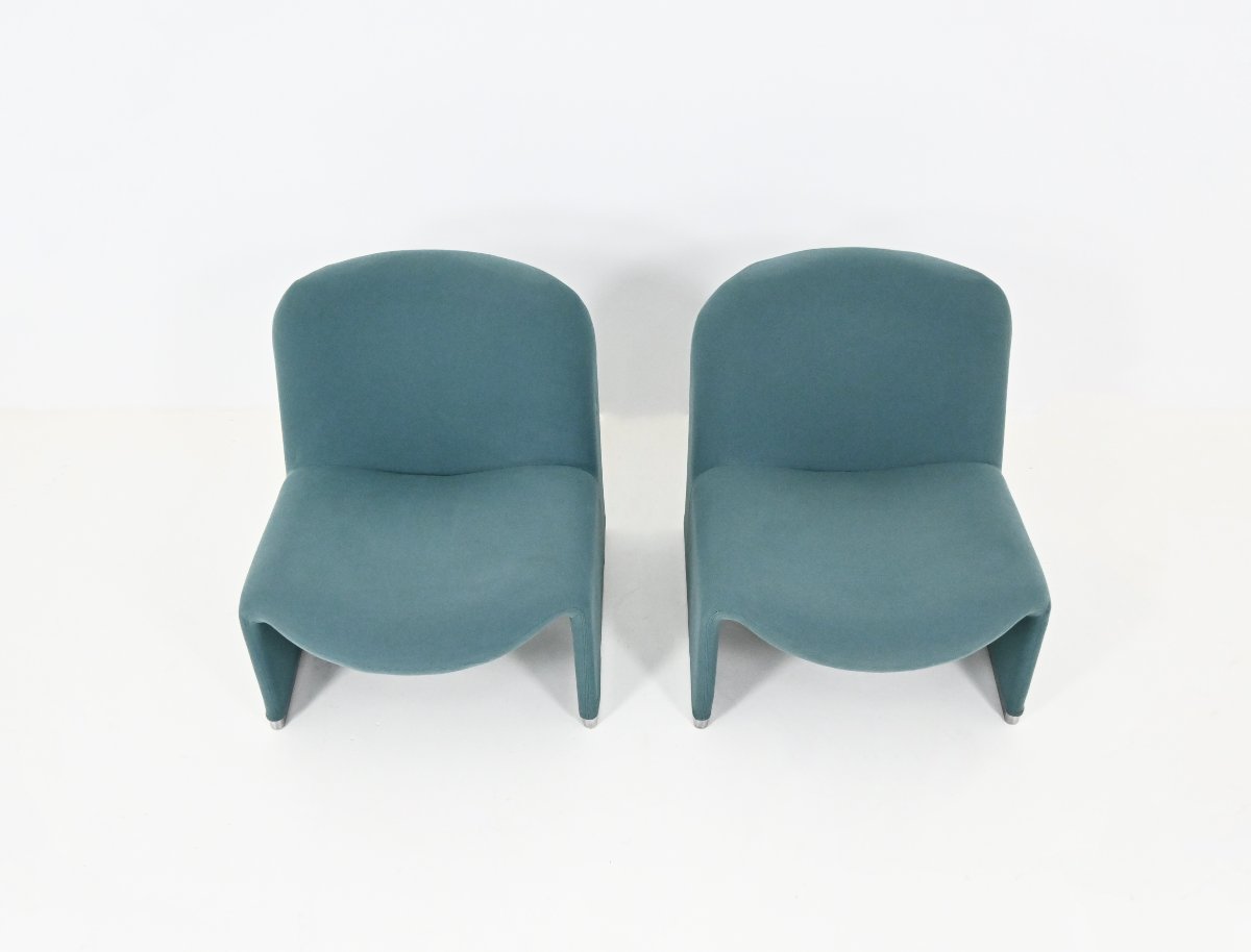 Paire de fauteuils « Alky » de Giancarlo Piretti pour Anonima Castelli, années 1970-photo-3