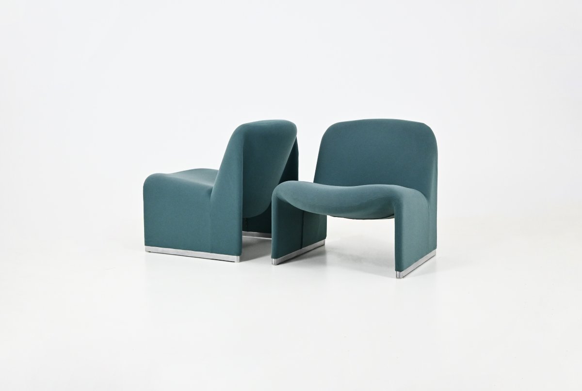 Paire de fauteuils « Alky » de Giancarlo Piretti pour Anonima Castelli, années 1970