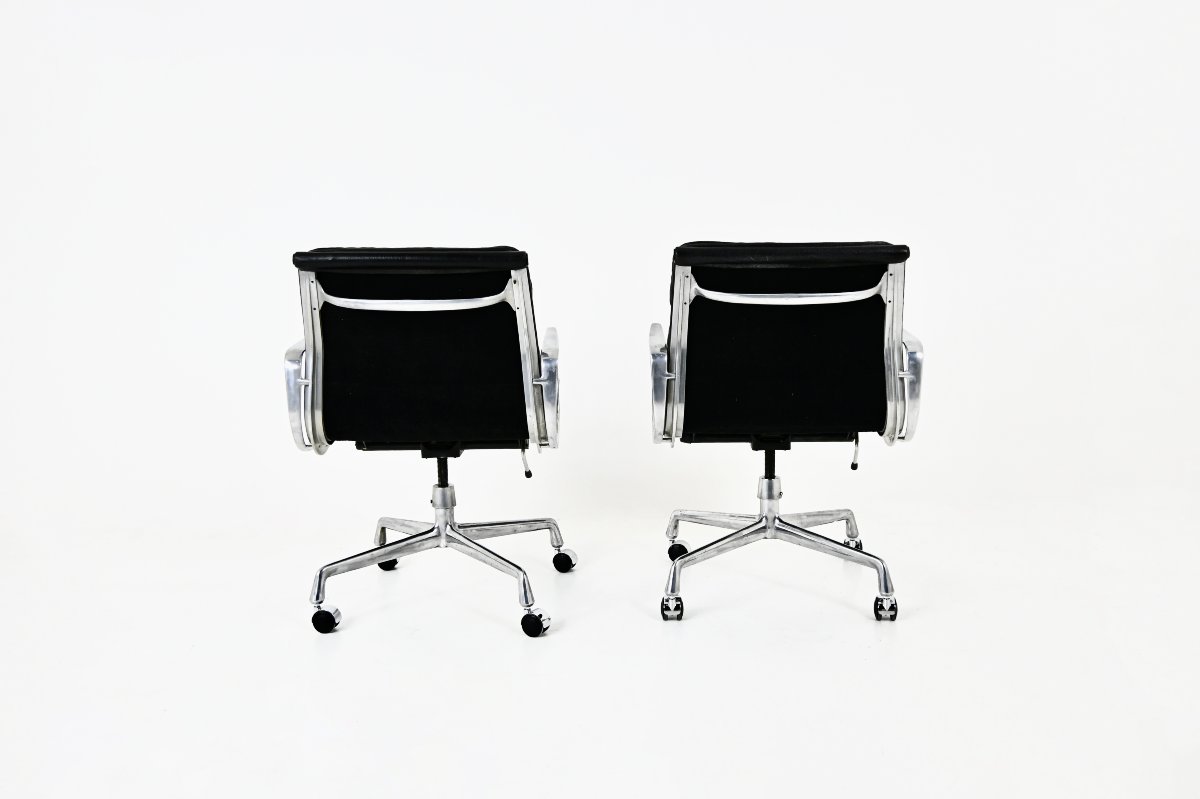 Pair Of Office Chairs By Charles And Ray Eames For Ring Mobelfabrikk Norway, 1970s-photo-1
