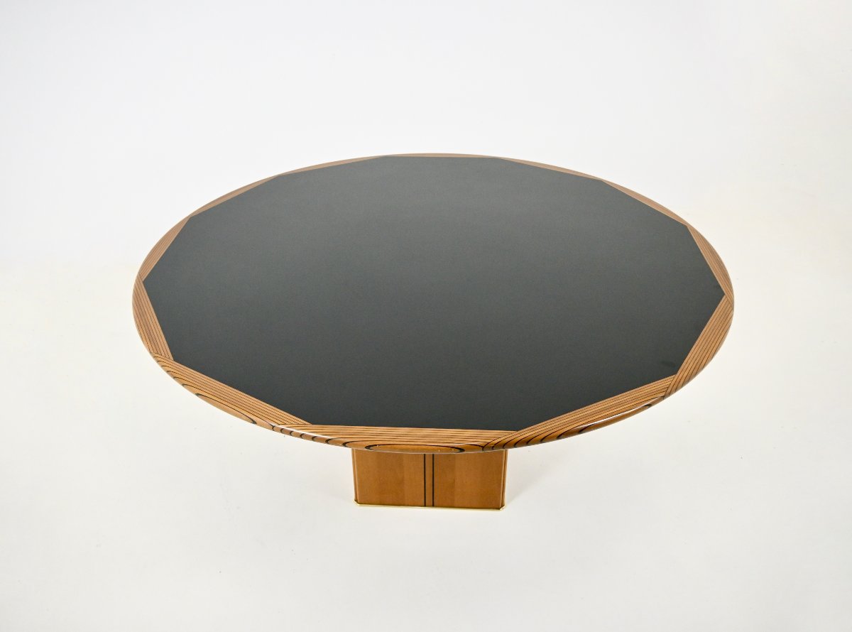 "africa" Round Table By Afra And Tobia Scarpa For Maxalto, 1975-photo-4