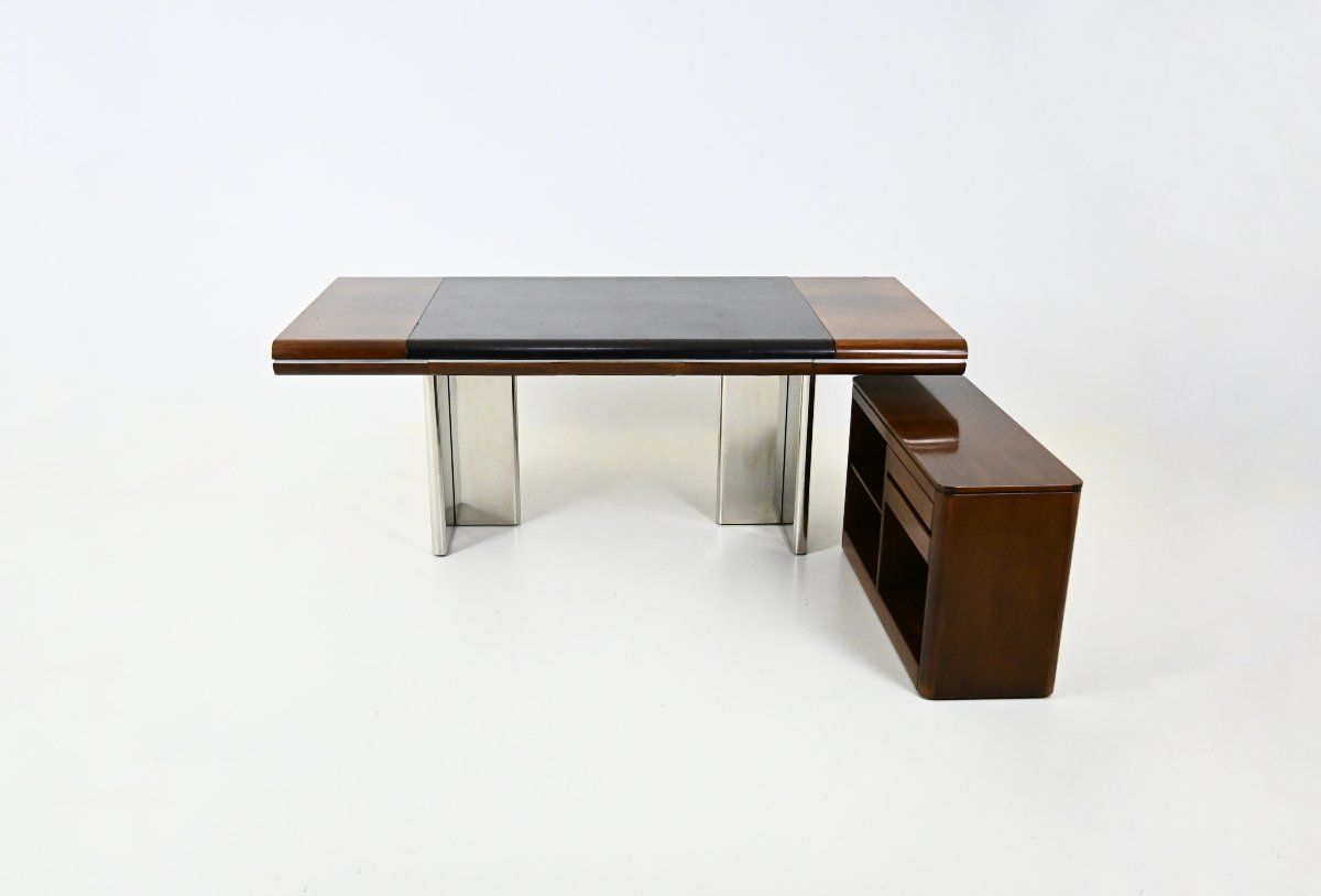 Italian Desk Designed By Hans Von Klier For Skipper, 1970s-photo-1