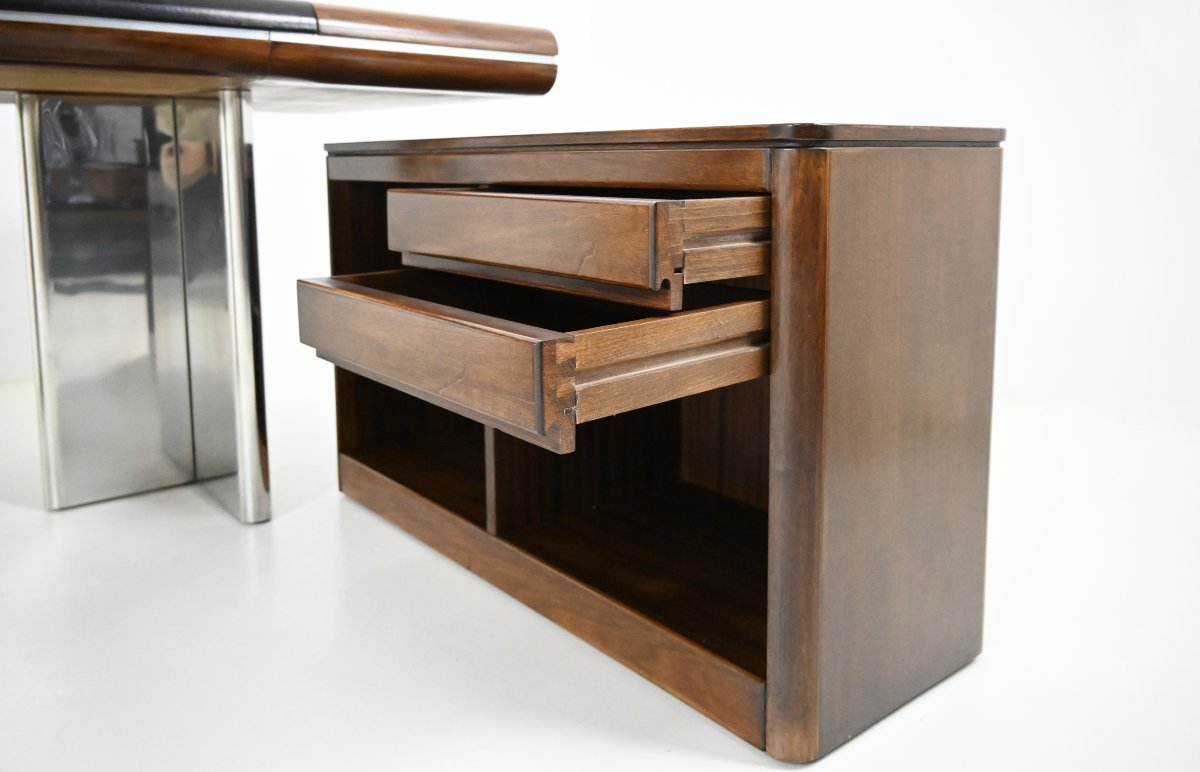 Italian Desk Designed By Hans Von Klier For Skipper, 1970s-photo-6