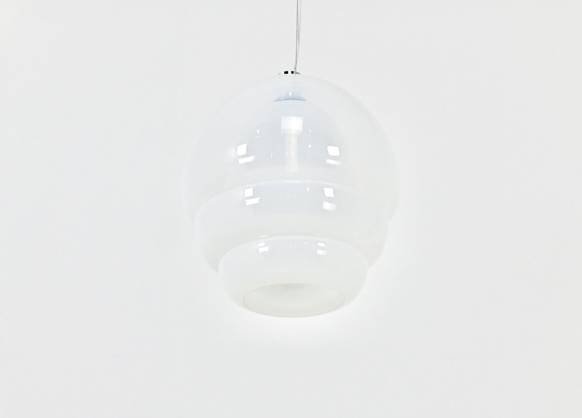 Ls 134 “medusa” Murano Glass Pendant Lamp By Carlo Nason For Mazzega, 1960s-photo-2