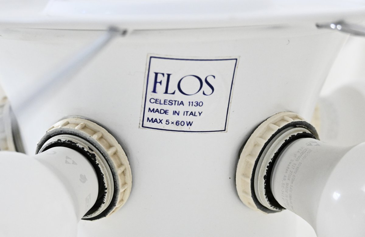 Plafonnier « Celestia » de Tobia Scarpa pour Flos, années 1980-photo-6
