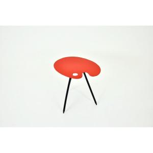 Side Table Exposition 1958 By Lucien De Roeck For Bois Manu