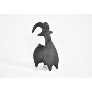 Ceramic Goat By Dominique Pouchain
