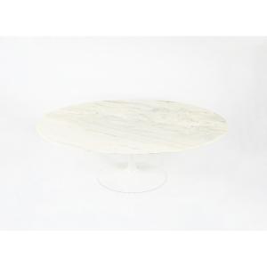 Table De Salle à Manger Ovale Par Eero Saarinen Pour Knoll International, 1960s