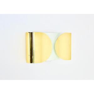 Applique Golden Foglio par Tobia & Afra Scarpa pour Flos, 1960s