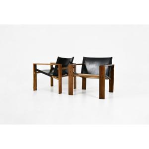 Fauteuils « Laser » par Tarcisio Colzani pour Mobil Girgi, 1970s