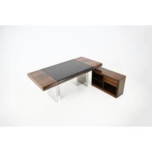Bureau italien conçu par Hans Von Klier pour Skipper, années 1970
