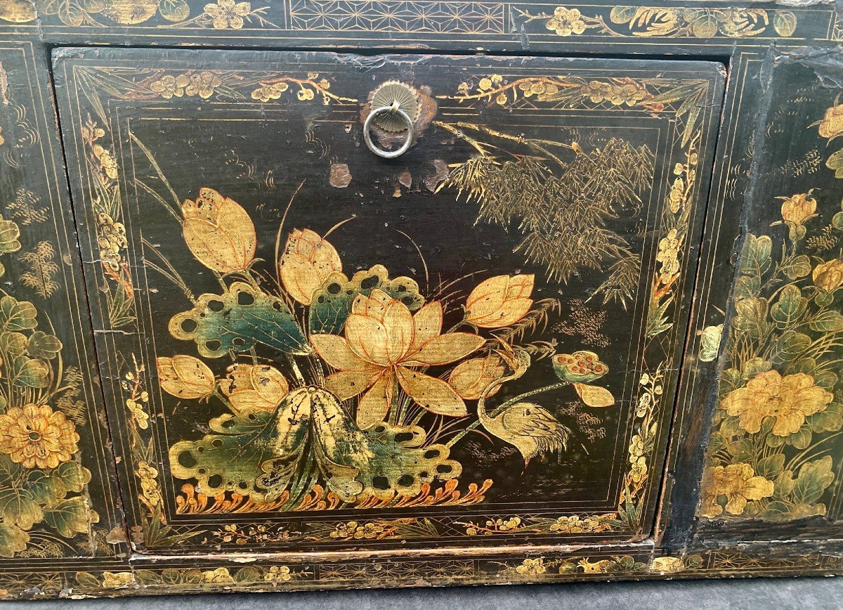 18th Cty Lacquer Chest From Japan-photo-3