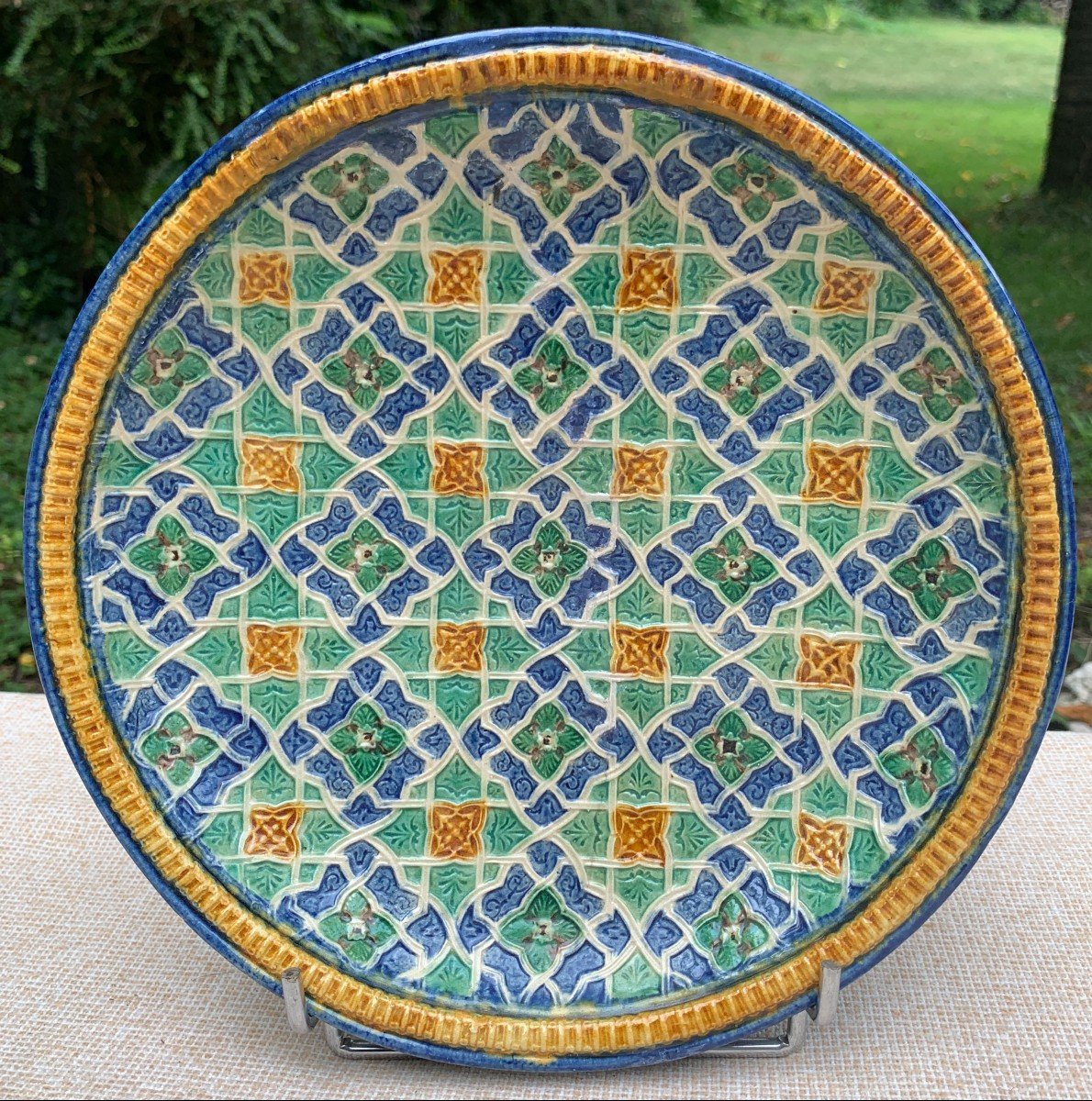  Ceramic Cup From Georges Pull 1810-1889, Follower Of Palissy-photo-2