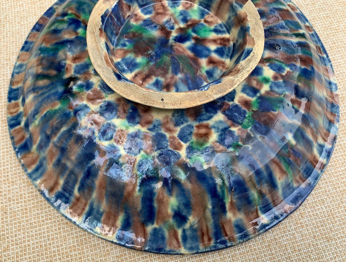  Ceramic Cup From Georges Pull 1810-1889, Follower Of Palissy-photo-3