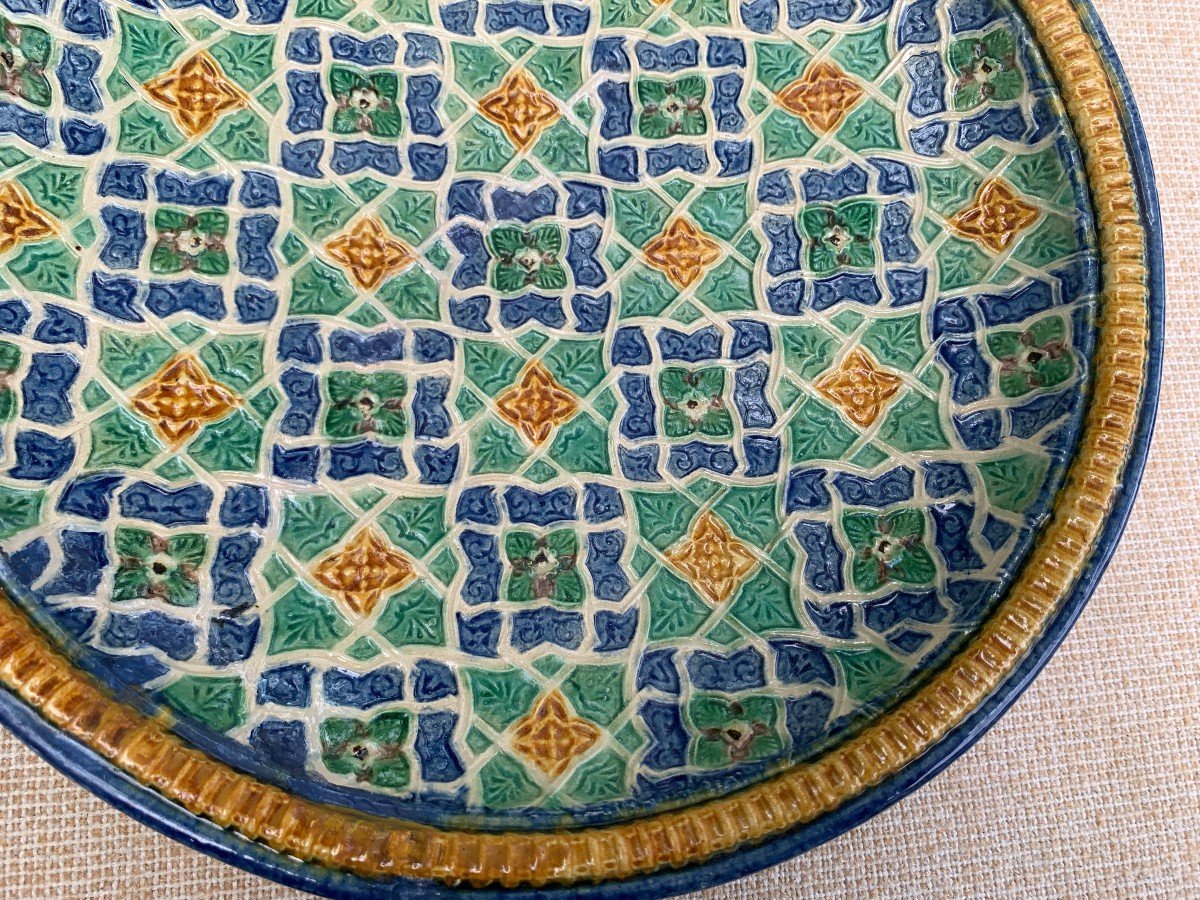  Ceramic Cup From Georges Pull 1810-1889, Follower Of Palissy-photo-4