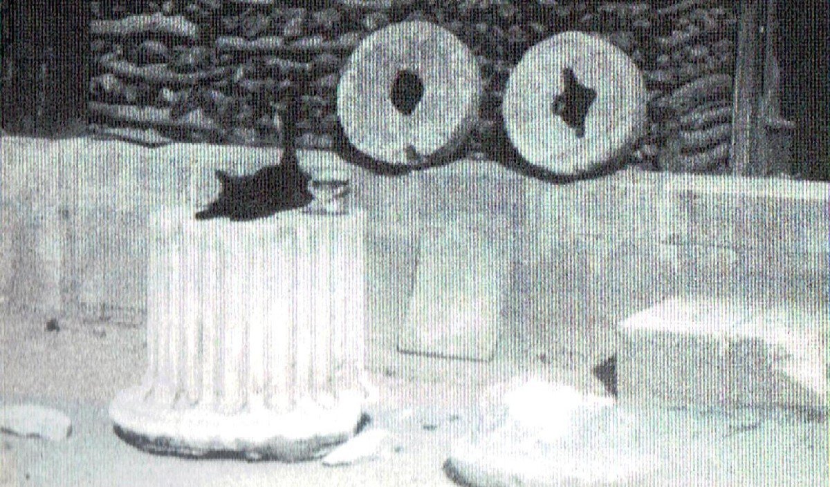 1st Cty Ad Gallo-roman Stone Cvd Column Barrel Site Argentomagus (indre), Found & Reported 1909-photo-5