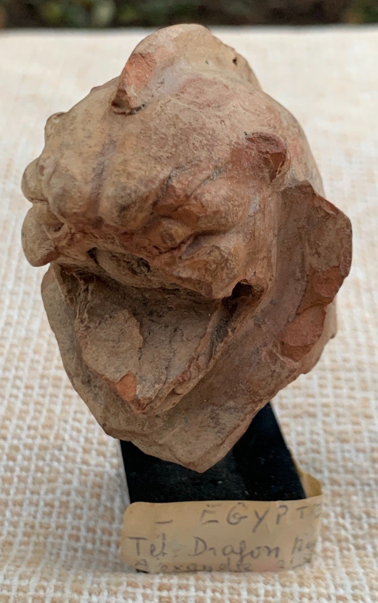 Archaeology, Terracotta Dragon Head, Persia?