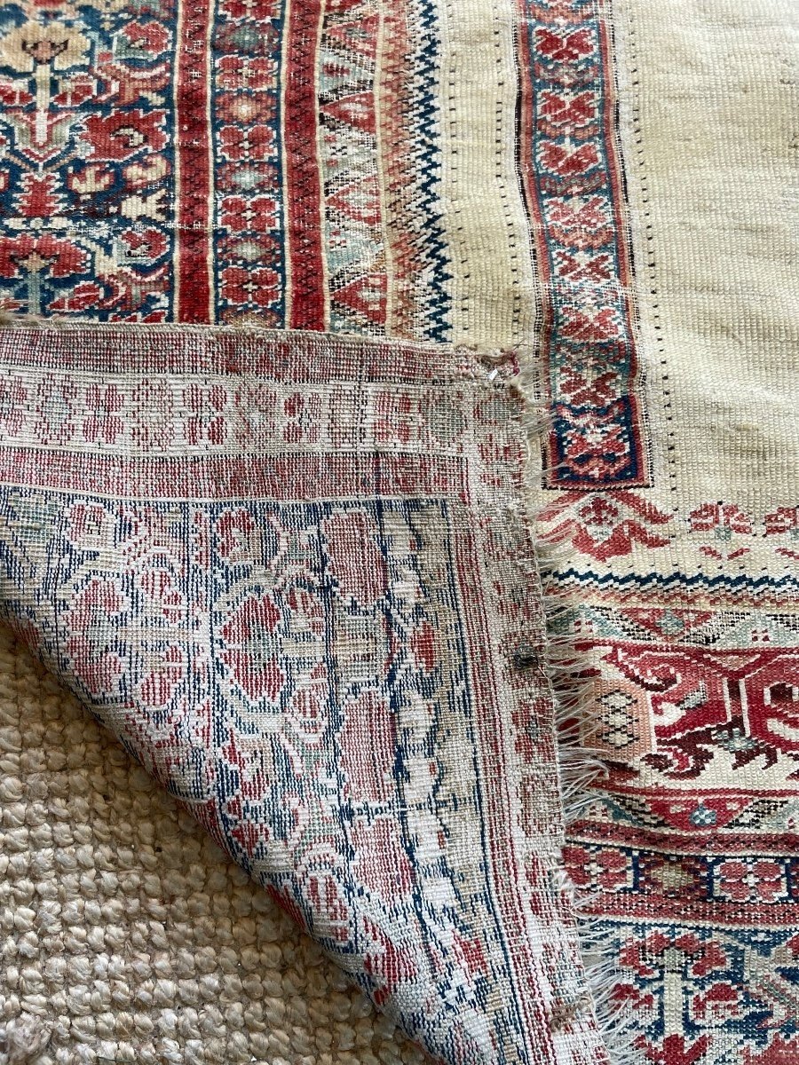 Vers 1840, sup tapis de prière GHIORDES, Anatolye Turquie-photo-1