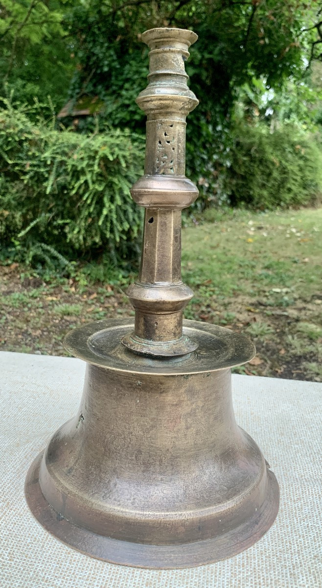 Late 14 Th To 15th Cty Very Large Bronze Ottoman Candle