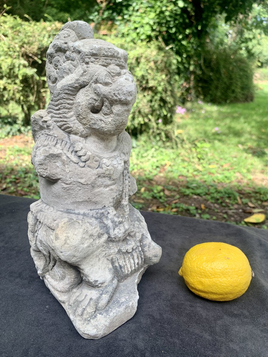 Civilization, Bali 19th Cty, Stone Carved Garuda Statue-photo-1