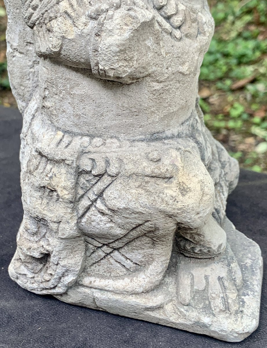 Civilization, Bali 19th Cty, Stone Carved Garuda Statue-photo-5