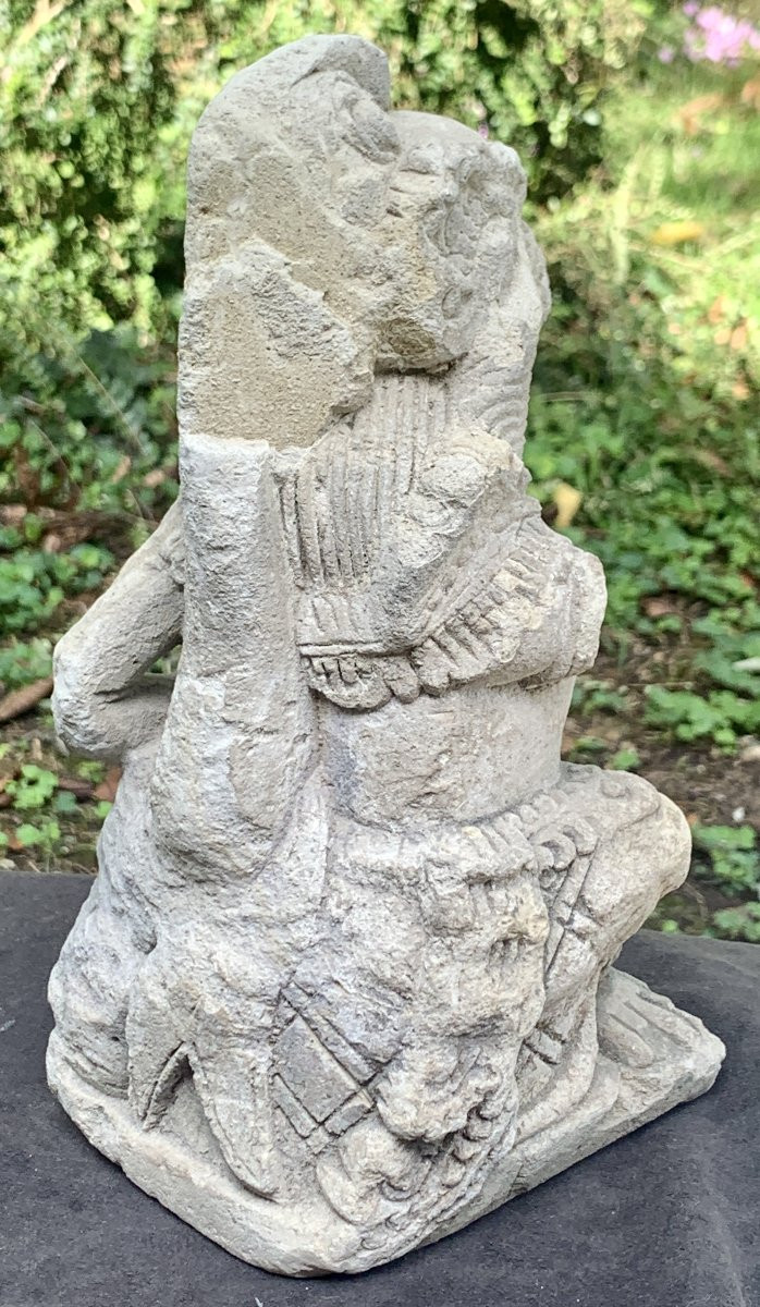 Civilization, Bali 19th Cty, Stone Carved Garuda Statue-photo-7
