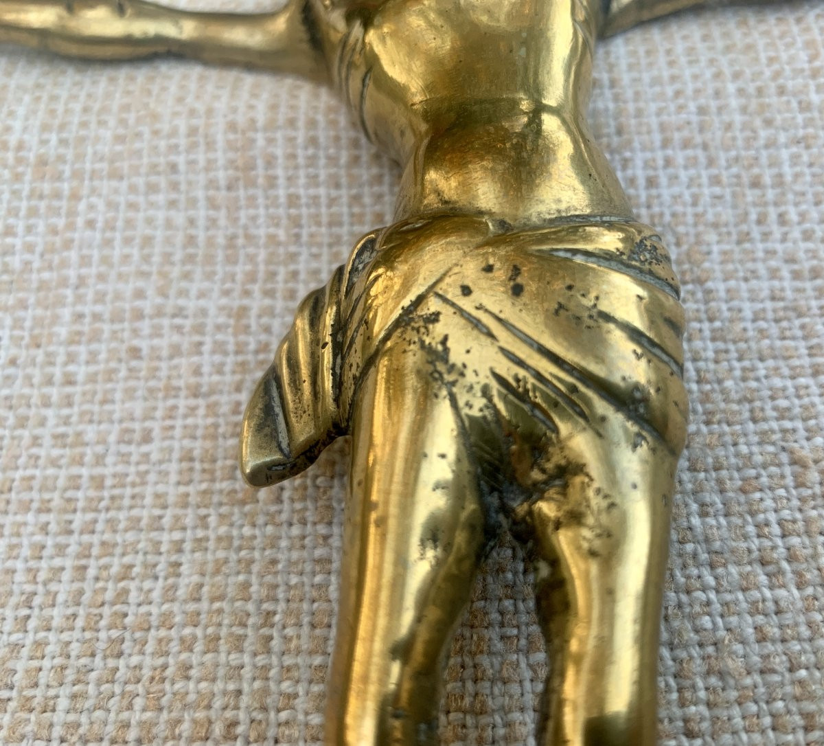 15th Century Bronze Christ-photo-3
