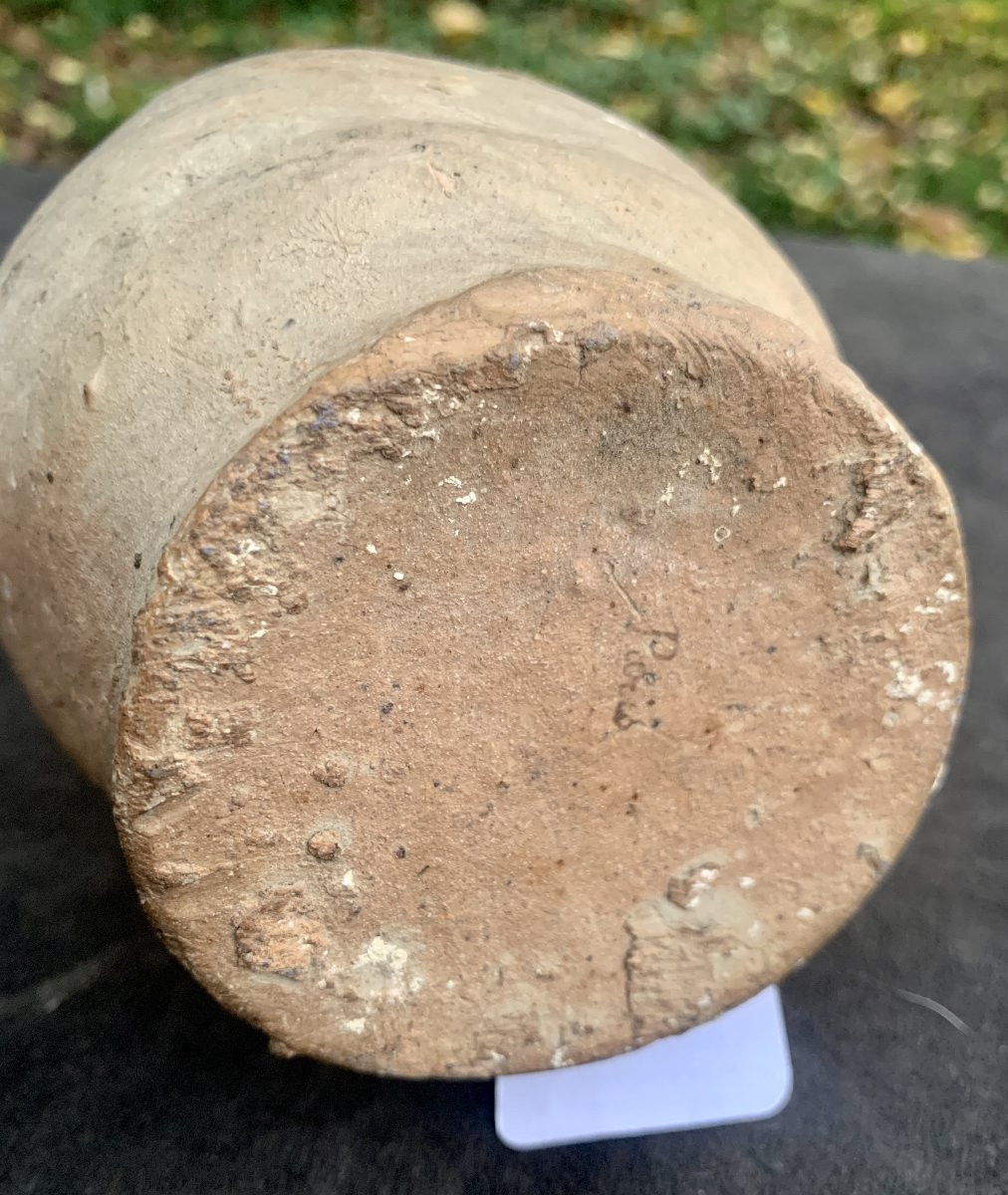 XIVe s, 2 poteries médiévales pichet  à anse et pt vase 2 anses, Ile de France ?-photo-5