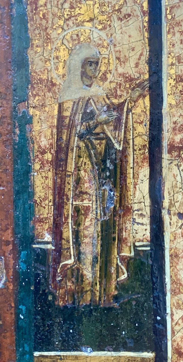 Virgin & Child Icon Known As "of Tenderness", Russia, Late 18th Early 19th Cty-photo-2