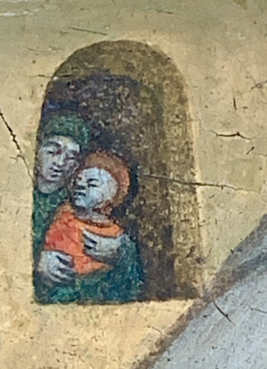 Peinture primitive italienne s/ panneau, Ecole Lombarde vers 1450/70, Ste Elisabeth de Hongrie-photo-4