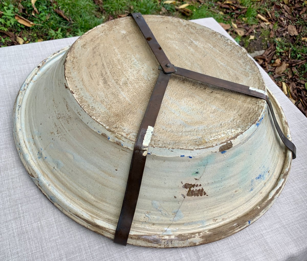 Very (very!) Large Lebrillo Dish, Sevilla Area, Andalusia Spain Early 19th Cty-photo-4
