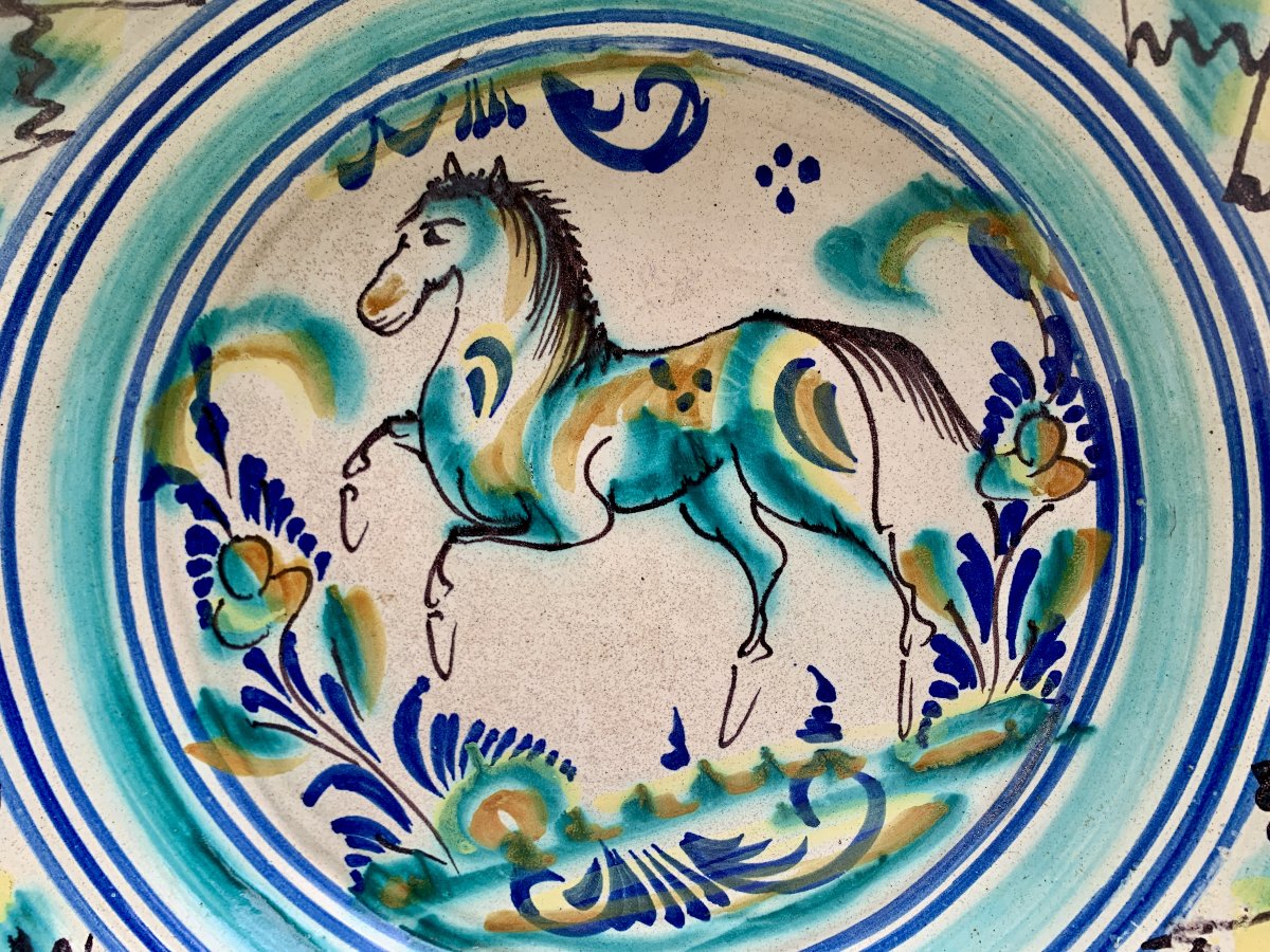 Very (very!) Large Lebrillo Dish, Sevilla Area, Andalusia Spain Early 19th Cty-photo-1