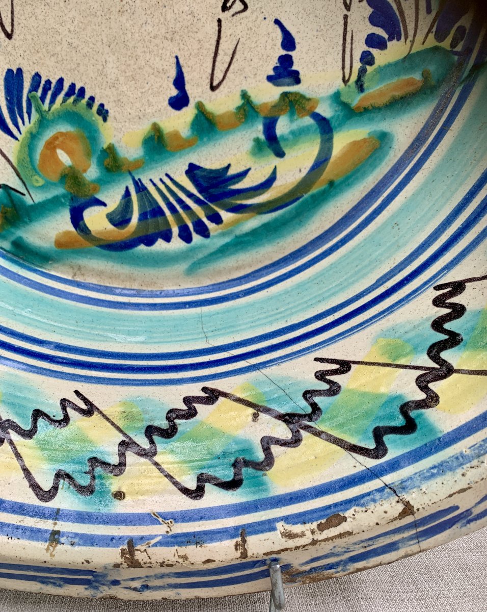 Very (very!) Large Lebrillo Dish, Sevilla Area, Andalusia Spain Early 19th Cty-photo-6