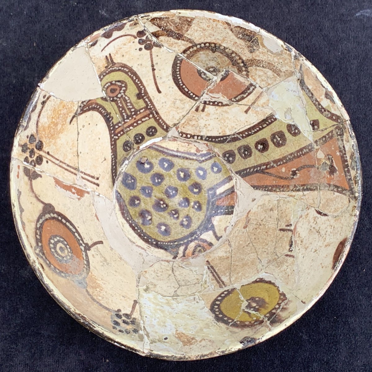 Rare coupe cérmique Perse Abasside, Sari, Iran, Xe - XIIe s-photo-7