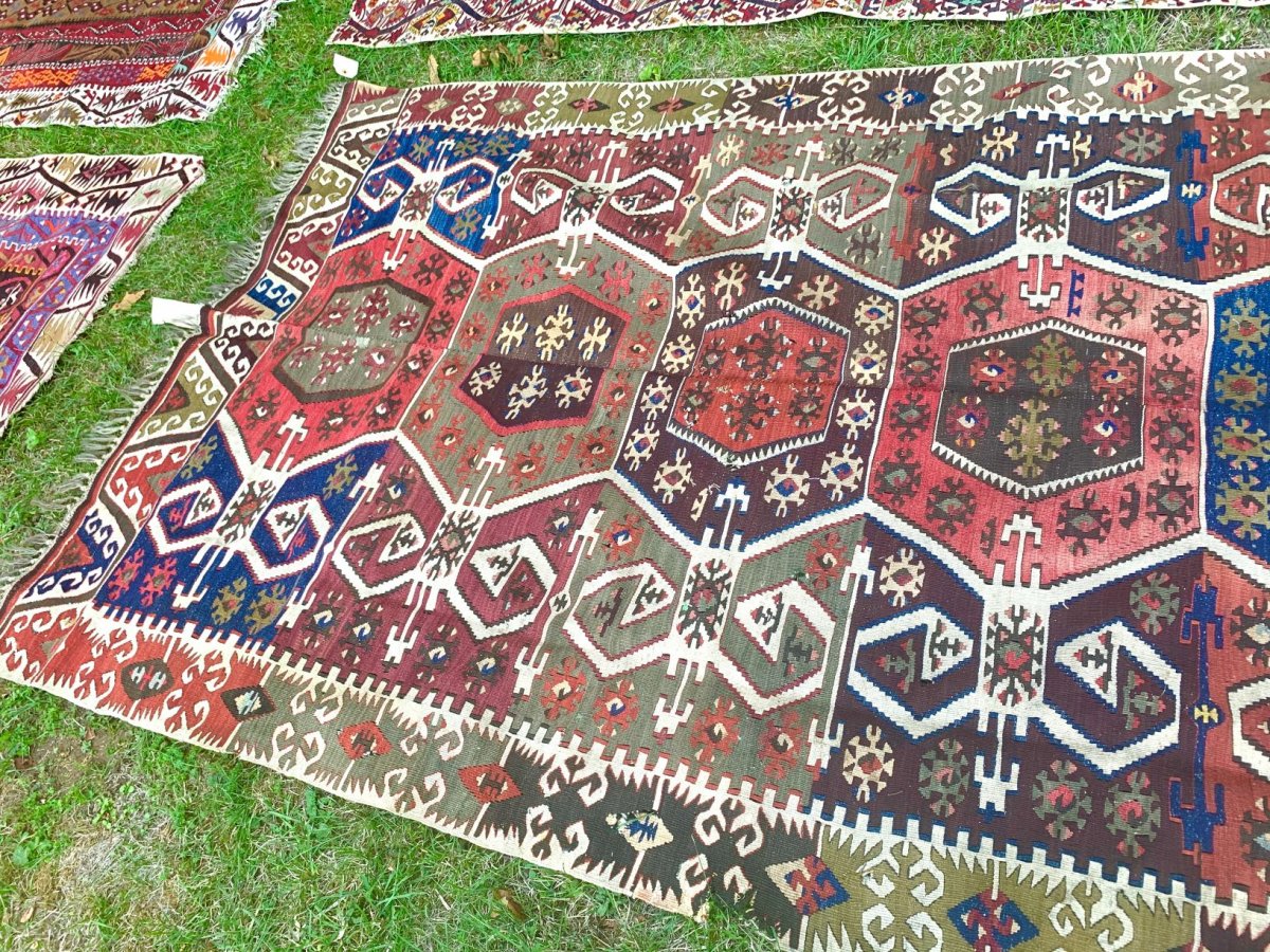 Very Large Kilim, Anatolia, 2nd Half XIXth Cty-photo-3