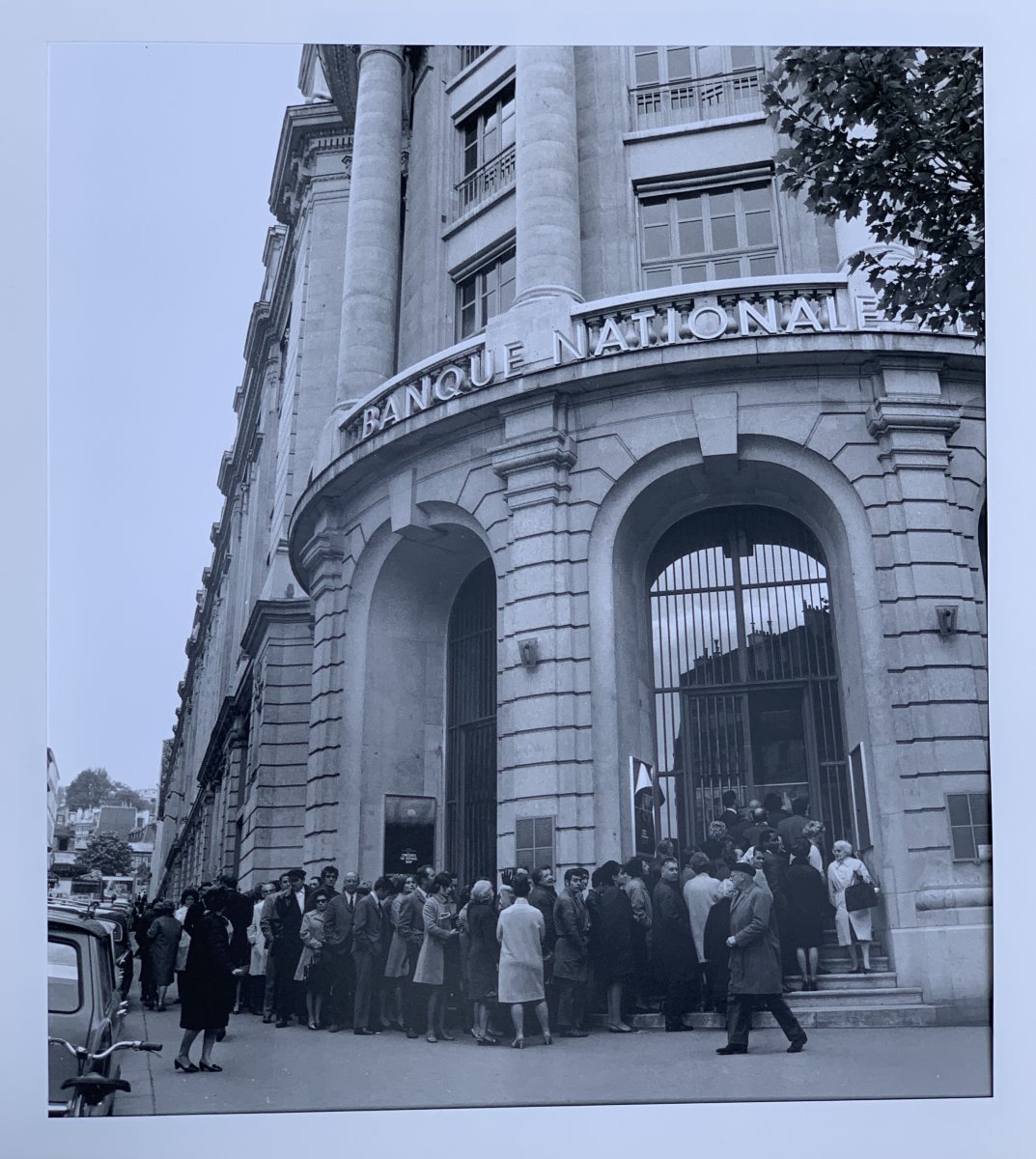 Collection Of 7 French May 1968 Strikes' Argentic (b&w) Original Photos-photo-1