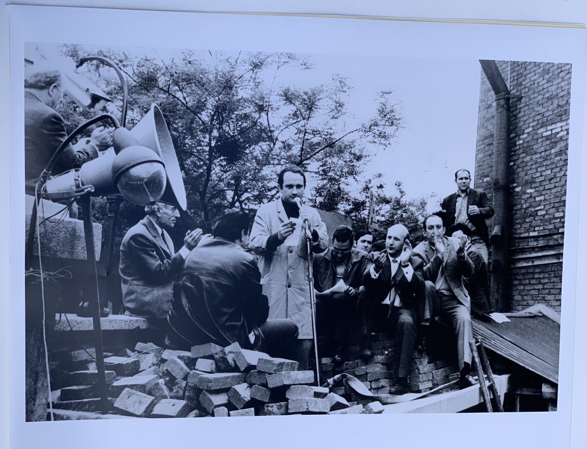 Collection Of 7 French May 1968 Strikes' Argentic (b&w) Original Photos-photo-2