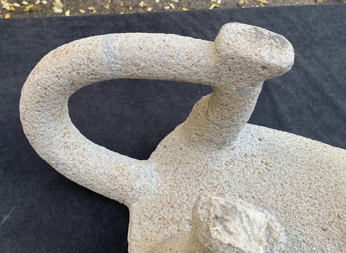 Volcanic Stone Jaguar Metate Milling Table, Huetar Culture  Costa Rica   X-xiith-photo-8