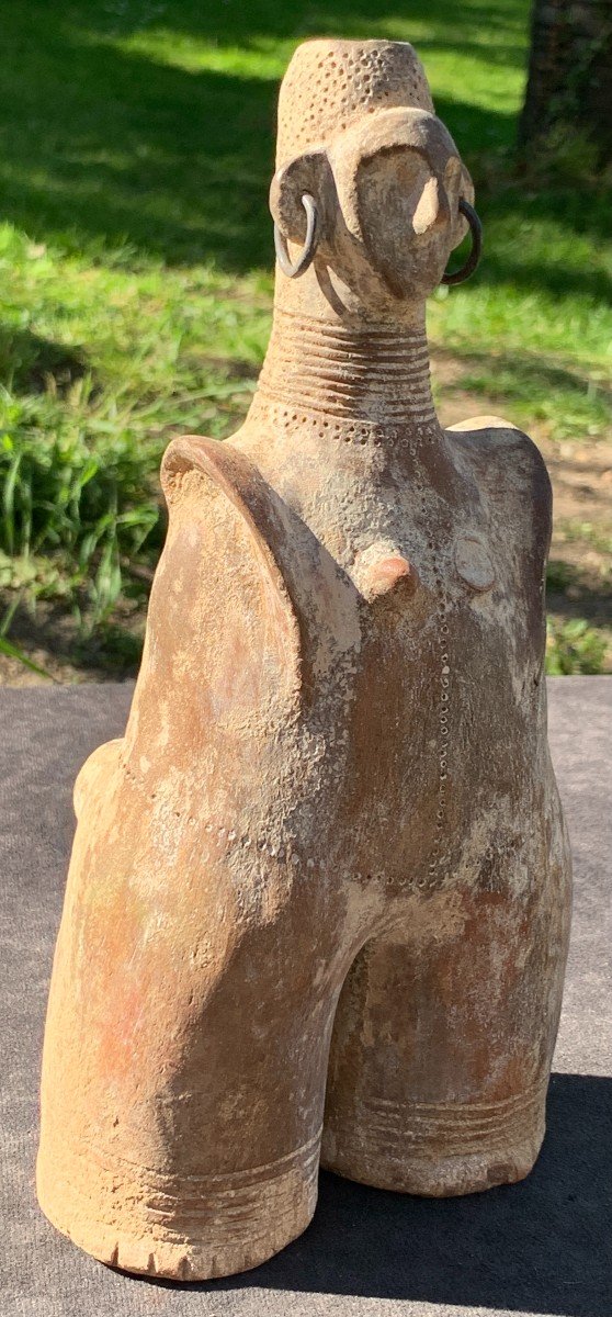 Statue terre cuite idole fertilité AMLASH Perse circa 1er millénair avt JC-photo-2