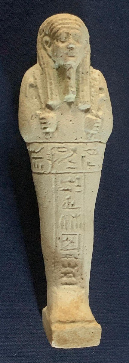 Nice & Large  Oushebti Egyptian Ceramic XXxth Dynatsia 4th Bc