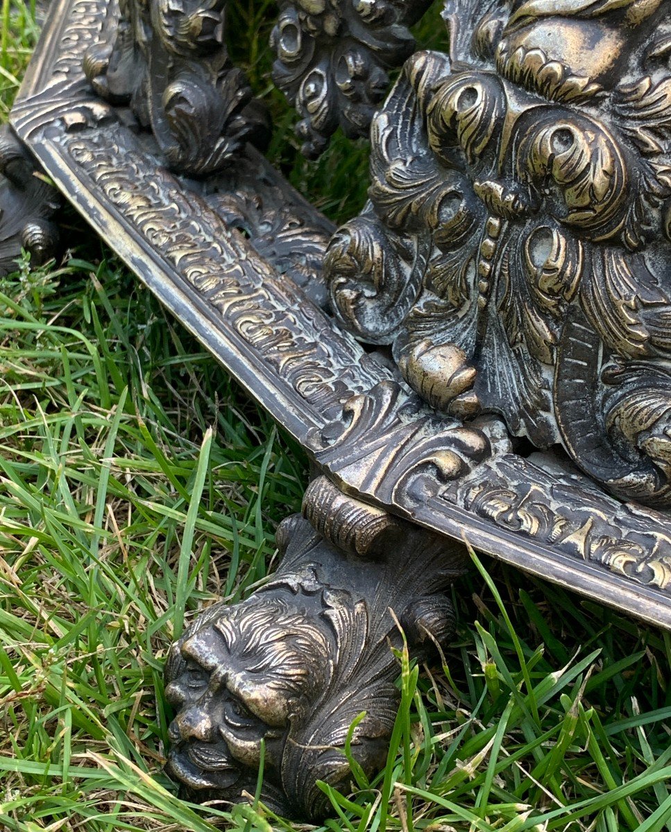 Louis XIV Silvered Bronze Brazier, Spanish Colonial Work-photo-2