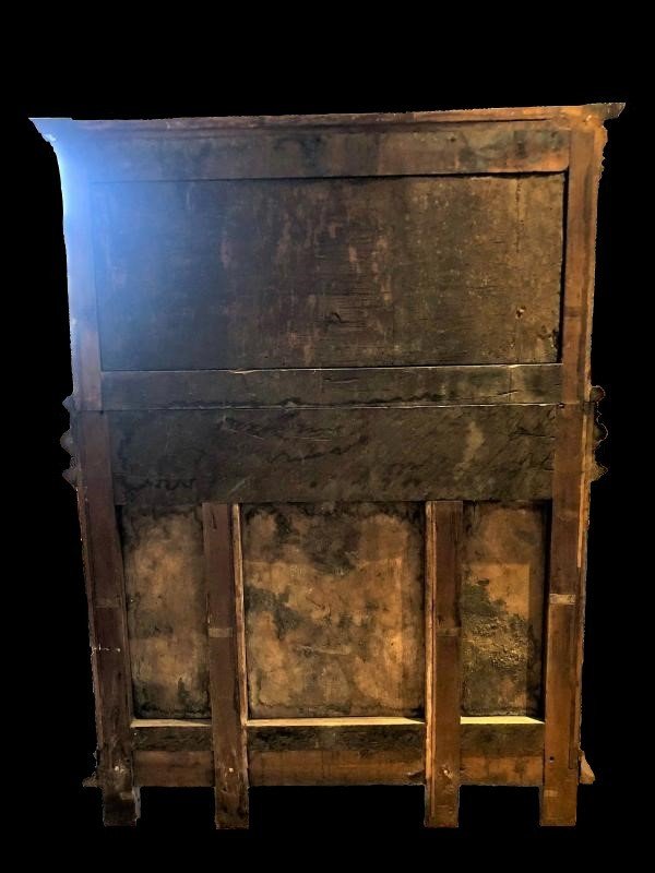 Circa 1590, Exceptional Walnut Richly Carved Dresser-photo-8