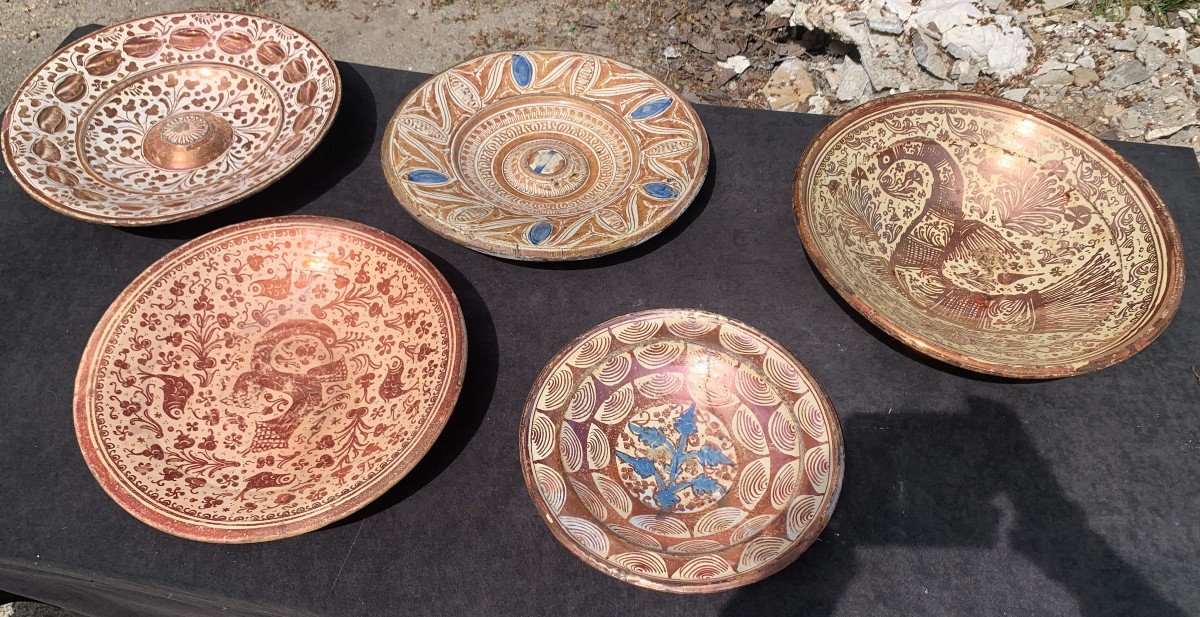 16th Spanish Iridescent Ceramic, Manises-photo-4