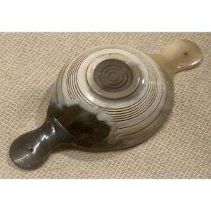 Folk Art Scotland Or Ireland, 19th Century Horn Whisky Quaich