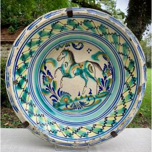 Very (very!) Large Lebrillo Dish, Sevilla Area, Andalusia Spain Early 19th Cty