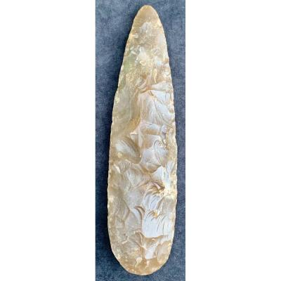 Neolithic Flint Carved Axe From South Touraine (france)