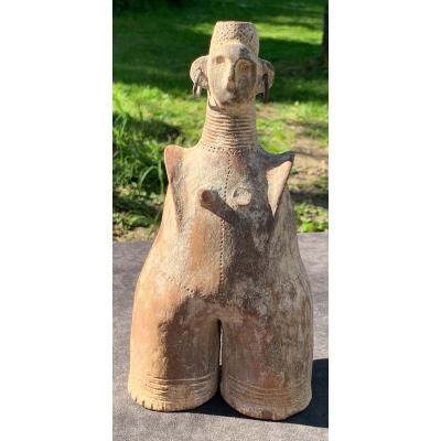 Terracotta Statue Fertility Idol Amlash Persia Circa 1st Millennium Bc